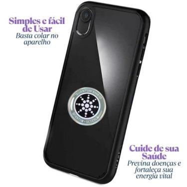 Imagem de Adesivo Anti Radiação para celular e aparelhos eletrônicos Quantum Shi