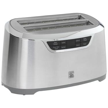 Imagem de Torradeira Kenmore Elite 76774 de 4 Fatias com Slot Longo Automático em Aço Inoxidável