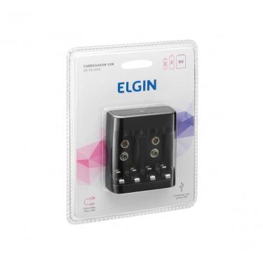 Imagem de Carregador De Pilhas E Bateria Aa-aaa-9v E Usb Scusb Acompanha 2 Pilhas Aa 1500mah Preto - 46rscusb0000