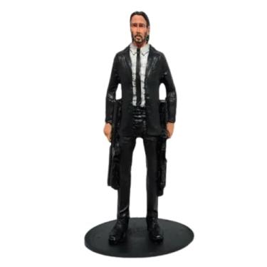 Imagem de John Wick personagem Colecionável Em Resina 20cm