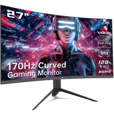 Imagem de Monitor KTC Gaming de 27 polegadas 1440P curvo 170 Hz FreeSync/G-Sync