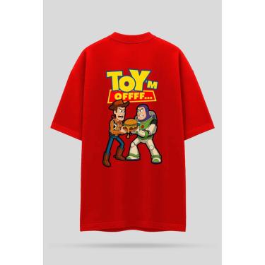 Imagem de Camiseta Oversized Shatark Toy Story - Vermelho-Masculino