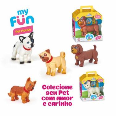 Imagem de Brinquedo My Fun Pet House Gatinha Burmilla Modelos Sortidos Adijomar