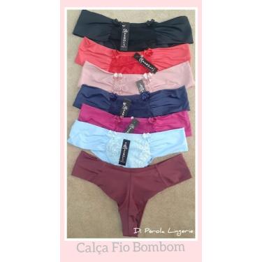 Imagem de Kit 3 Calcinhas Fio Bombom - Di Pérola Lingerie 