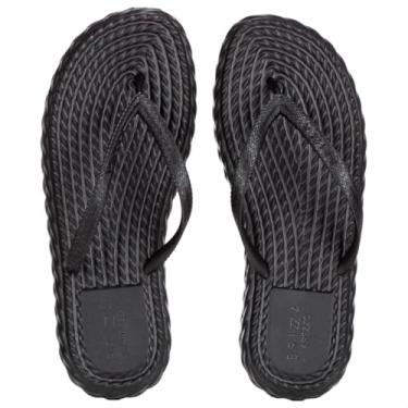 Imagem de Chinelo Brizza Arezzo Marrocos Flip Flop Preto - Feminino - 37/38 - Preto