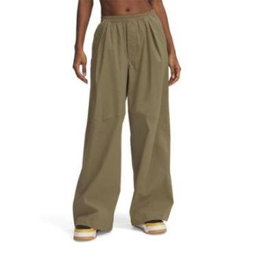 Imagem de Calça Feminina Under Armour Unstoppable Parachute P Bege-Feminino