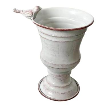 Imagem de ShengQuanHao Vaso de Flores/floreira Escultural, Organizador Decorativo, Estátua, Figura, Vaso de Flores, Floreira para Cozinha, Mesa, Escritório, Casa, Branco, Tamanho real