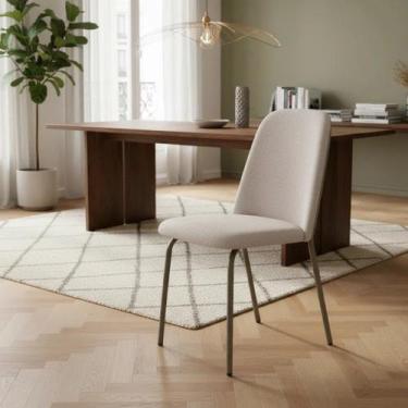 Imagem de Kit 4 cadeiras dubai dara design exclusivo ambientes moderno - ROMANA 