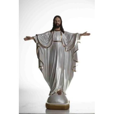 Imagem de Imagem Jesus Cristo de Braços Abertos 60CM - Minha Devoção Católica