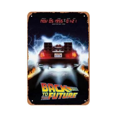 Imagem de Placa De Metal Retrô De Filme Americano, Decoração Clássica De Parede 