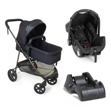 Imagem de Carrinho De Bebê Passeio Napoli Moisés Travel System Galzerano