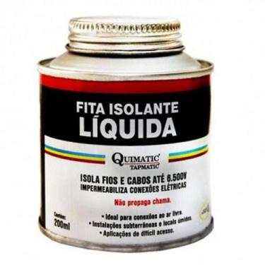 Imagem de Fita Isolante Líquida Incolor 200Ml Quimatic Bi1 - Tapmatic