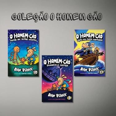 Imagem de Coleção O Homem Cão. - 3 Vol. - Kit de Livros, 3
