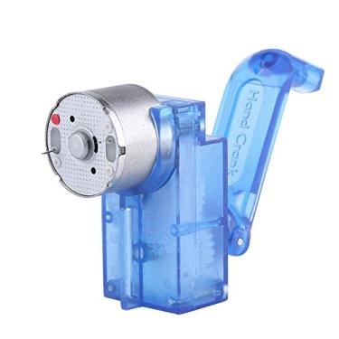 Imagem de Gerador de eletricidade acionado por manivela mecânica Kits de educação de energia de emergência Geradores Kit de ciência 3V ~ 6V