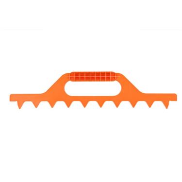 Imagem de Ferramenta de espa?amento de apicultura de pl¨¢stico,7/8/9 quadro Ferramenta de espa?amento de quadro de colmeia de abelha espa?ador Acess¨®rios de apicultura para espa?amento(Orange, 9 frame), Es