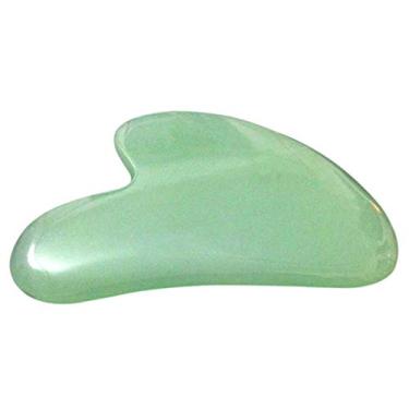 Imagem de Placa de massagem Onwon Aventurine Gua Sha raspagem Pedra de jade natural Guasha Placa para tratamento facial pele corporal Terapia Terapia Terapia Tratamento Ponto Tratamento Ferramenta de Mobilização de Tecido Macio