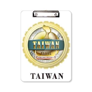 Imagem de Logomarca Taiwan Dragon Boat Race prancheta pasta, bloco de escrita A4