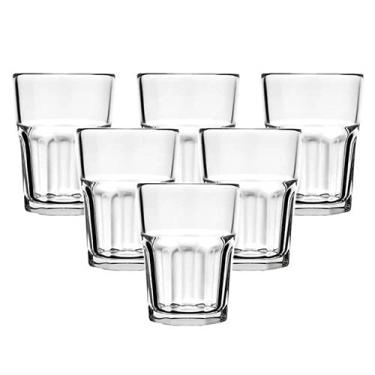 Imagem de Jogo 6 Copos Bristol Vidro Dinks e Sucos Nadir 200ml