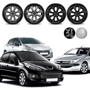 Imagem de Jogo calota Peugeot 206 207 208 Todos Aro 14