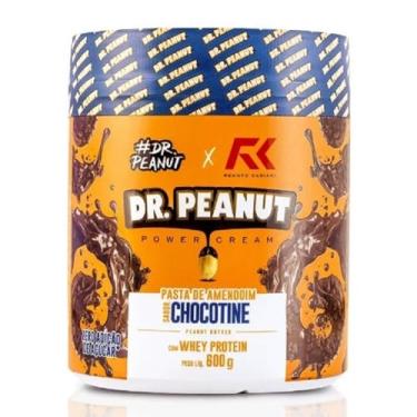 Imagem de PASTA DE AMENDOIM (600G) DR. PEANUT - WHEY PROTEIN - Suplemento (Chocotine)