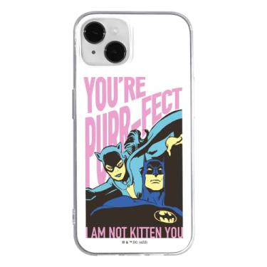 Imagem de ERT GROUP Capa de celular para Apple iPhone 14 Plus original e oficialmente licenciada DC padrão Batman 067 perfeitamente ajustada à forma da capa de celular feita de TPU