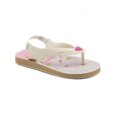 Imagem de Chinelo Infantil Com Elástico Desenho de Carrossel Confortavel-Feminino