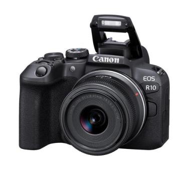 Imagem de Câmera Digital Canon Eos R10, Semiprofissional, 4K, Wifi, Lente Rf-S 1