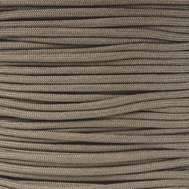 Imagem de Paracord MIL-C-5040H tipo III de titânio feito com 7 fios autênticos genuínos 550 LB True 550 Especificação Militar Corda de paraquedas tática de quermanta de nylon, Coyote, 50 Feet