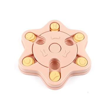 Imagem de BRINQUEDO PARA PET QUEBRA-CABEÇA INTERATIVO ENIGMA HEXAGONAL ROSA - OIKOS ANIMAL