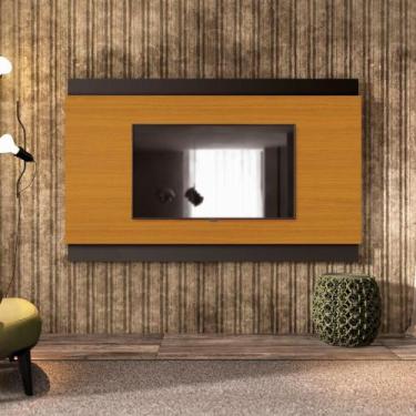 Imagem de Painel Grécia 200cm para TV de até 75 Polegadas - Edn Móveis, Cedro/Pr