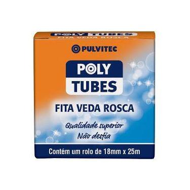 Imagem de Fita Veda Rosca Pulvitec 18mmx50m - Polytubes - 078817 - Unitário - TA