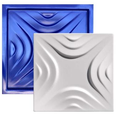Imagem de Forma 3D Gesso e Cimento ABS 1mm - Maral 30x30 cm - Xmoldes Formas 3D
