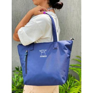 Imagem de Bolsa Shopper Nylon FITNESS de Ombro Clean Esportiva Academia Bags Gym