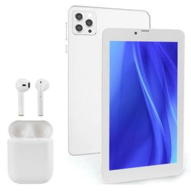 Imagem de Tablet Rodicar X18 5G 8GB+56GB White+ Fone Rodicar - 7"