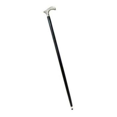 Imagem de Bengala Preto E Prata Kashmiri  90x9x3cm - Atual Conceito