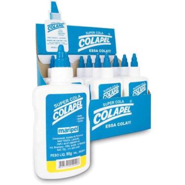 Imagem de Cola Escolar Colapel 90G Caixa com 12 - Maripel