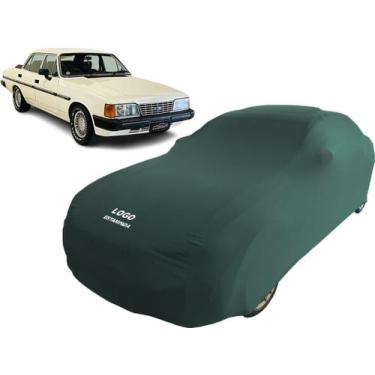 Imagem de Capa De Tecido Carro Chevrolet Opala Comodoro 4 Portas - Mz, Verde