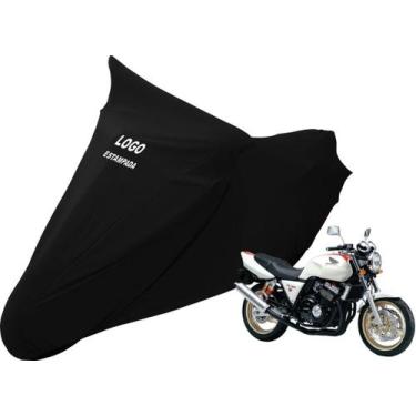 Imagem de Capa Para Proteger Moto Honda CB 400 Não Risca Pintura - Mz, Preta