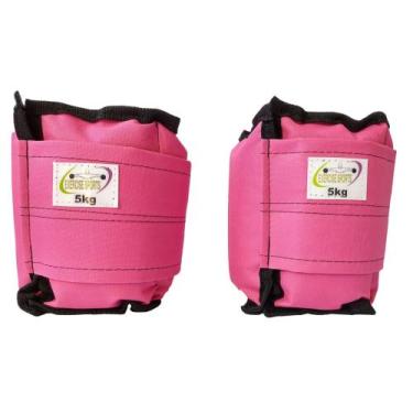 Imagem de Tornozeleira / Caneleira 5 KG Rosa - Exercise Sports
