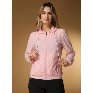 Imagem de Conjunto Feminino Corta Vento E Calça Tectel - GAZO, Rosa bebê, P
