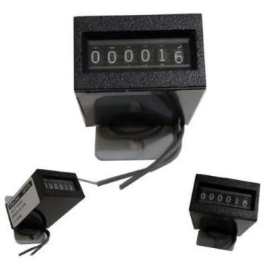 Imagem de Relógio Contador Mecânico 12V Para Fliperama Arcade Jukebox - Chilong