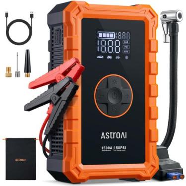 Imagem de Jump Starter AstroAI S8 Air - 1500A, 150PSI com Compressor de Ar