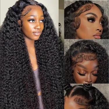 Imagem de Peruca Frontal de Renda Keshon Deep Wave - Cabelo Humano 100% - 28"
