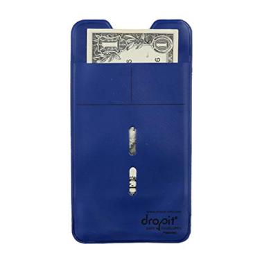 Imagem de Envelope reutilizável para deposição segura de dinheiro e dinheiro | Organize cupom, moeda e outros documentos | Use no lugar de envelopes de papel e economize dinheiro, Azul, 100