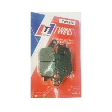 Imagem de Pastilha freio traseira SM Twins Yamaha YZF R1 2009 2010 - LT1 TWINS