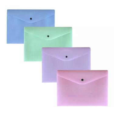 Imagem de Pasta com Botão Serena A4 1 un. Polipropileno Translúcido