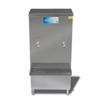 Imagem de Bebedouro Industrial Ks60/2 Em Inox 2 Torneiras DRosca 220V