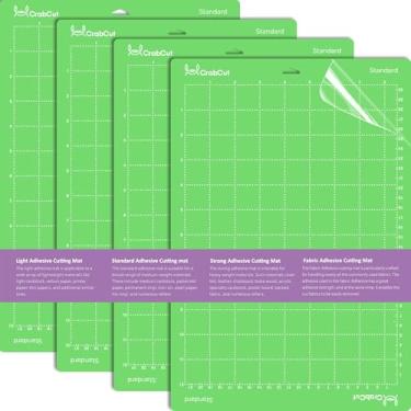 Imagem de Tapetes de corte para Cricut Joy Xtra: Tapete de corte adesivo variado de substituição para design de proteção ocular Cricut Joy Xtra Polka Dot (verde - padrão)
