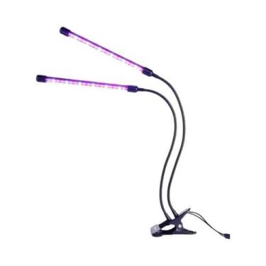 Imagem de Luminária de Crescimento LED 5 Cabeças 45W - Espectro Completo com Cli