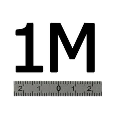 Imagem de Fita Métrica Autoadesiva de 6m - Régua de Escala de Aço Inoxidável par